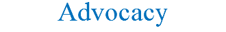 Advocacy